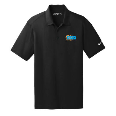 NIKE Dri-FIT VERTICAL MESH POLO *Embroidered Logo* Thumbnail