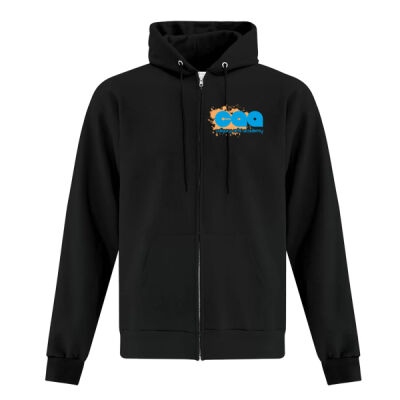 EVERYDAY FLEECE FULL ZIP HOODIE *Embroidered Logo* Thumbnail
